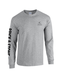 Men's/Unisex Long Sleeve Cotton T-shirt BRICK & STONE