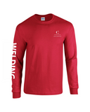 Men's/Unisex Long Sleeve Cotton T-shirt WELDING